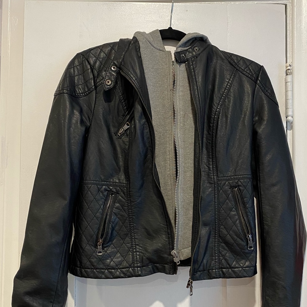 Leather jacket